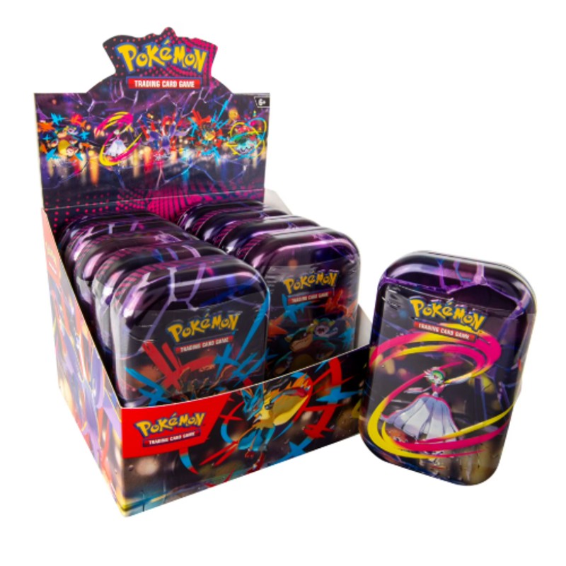 Pokemon TCG - Mega Evolution: Heroes Mini Tins Sealed Display Box! (10 Tins) - Sold Out Games