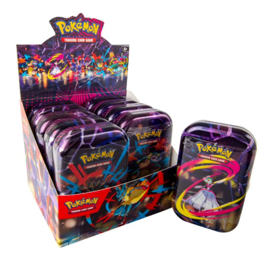 Pokemon TCG - Mega Evolution: Heroes Mini Tins Sealed Display Box! (10 Tins) - Sold Out Games