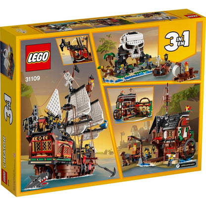LEGO Creator 3 in 1 Pirate Ship 9+ years, 1260 pieces