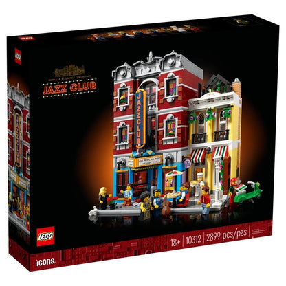 LEGO 10312 Jazz Club Building Kit, 2899 Pieces, 8 Minifigures, Age 18+ - Sold Out Games
