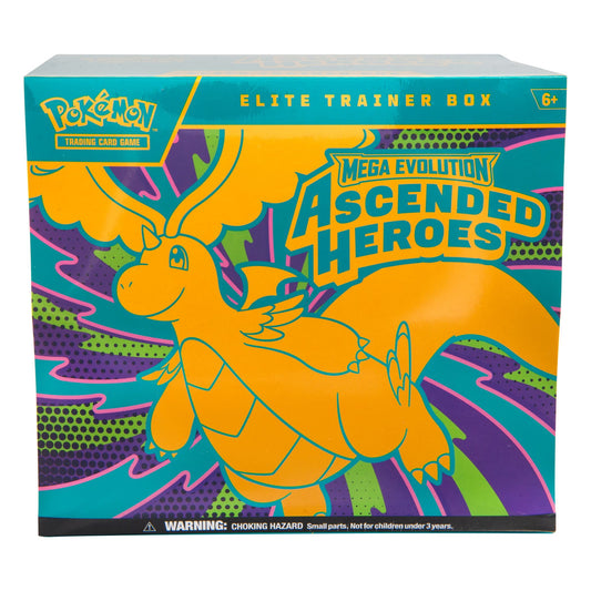 Pokemon  Trading Card Game: Mega Evolution Ascended Heroes Elite Trainer Box