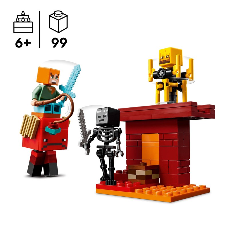 LEGO Minecraft Gift Set - 5 epic sets with 15 characters in 1 Box: Steve’s Desert Expedition, The Armory, The Nether Lava Battle, The Illager Desert Patrol, and The Lush Cave Fight - 66805 - Sold Out Games