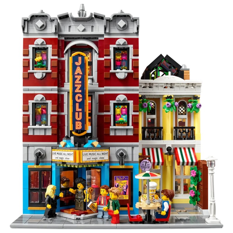 LEGO 10312 Jazz Club Building Kit, 2899 Pieces, 8 Minifigures, Age 18+ - Sold Out Games