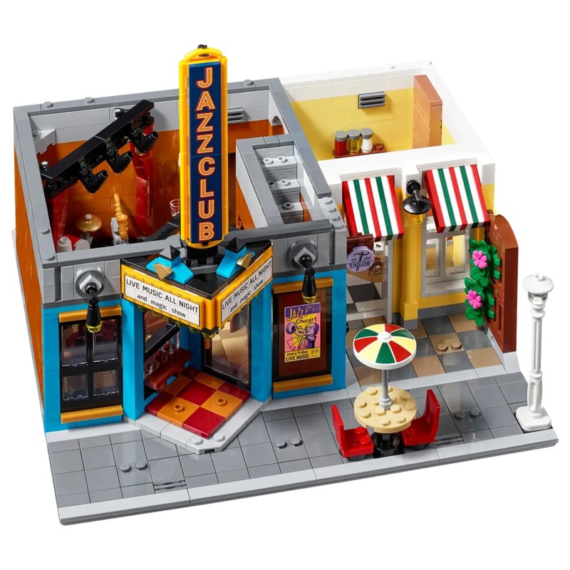 LEGO 10312 Jazz Club Building Kit, 2899 Pieces, 8 Minifigures, Age 18+ - Sold Out Games