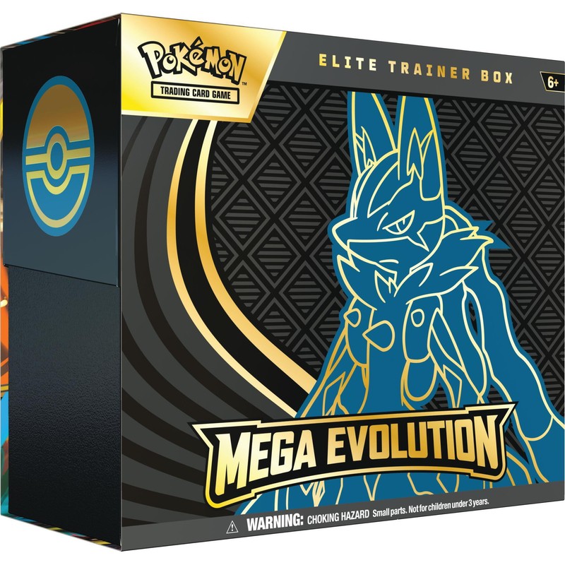 Pokemon Trading Card Game Mega Evolution Elite Trainer Box Lucario - Sold Out Games